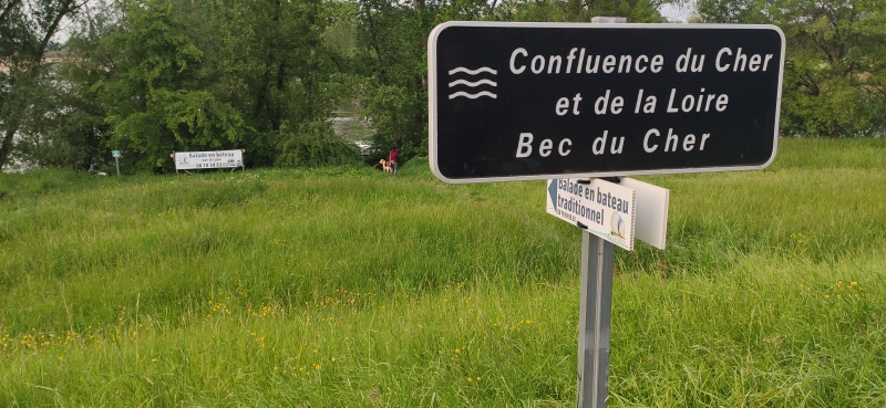 Retrouvez nous à la confluence du Cher et de la Loire à Villandry